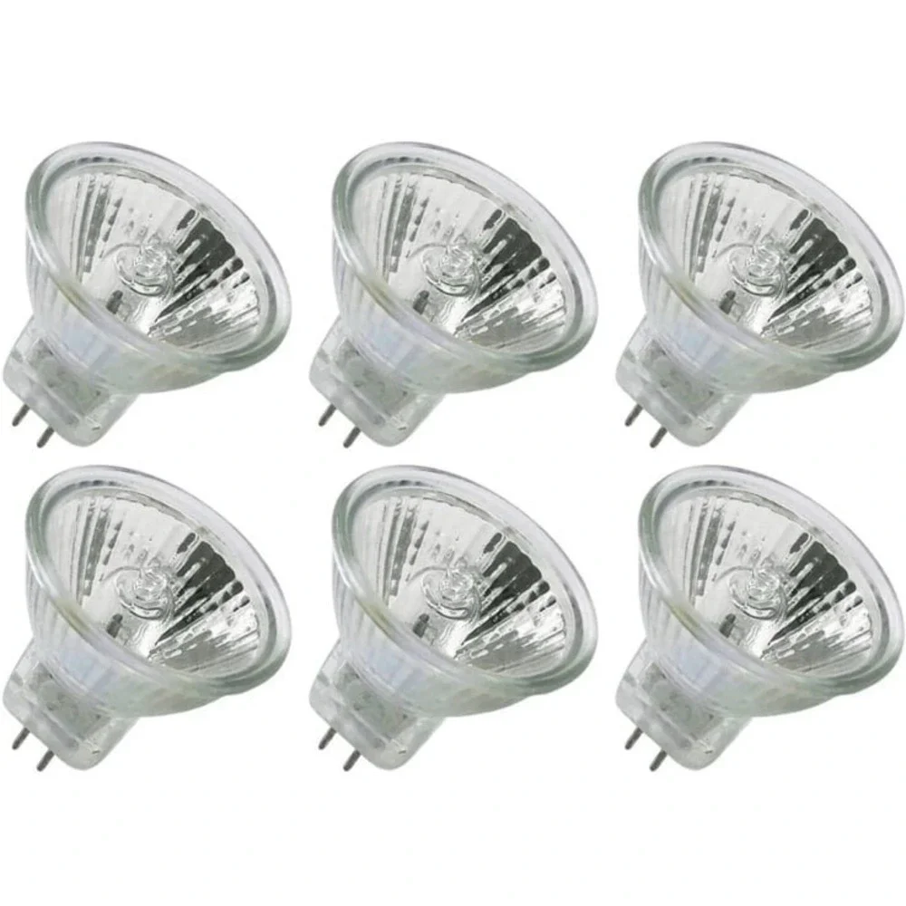 New CTKcom MR11 12v 20w Halogen Bulbs(6 Pack)- Precision Halogen Reflector Fiber